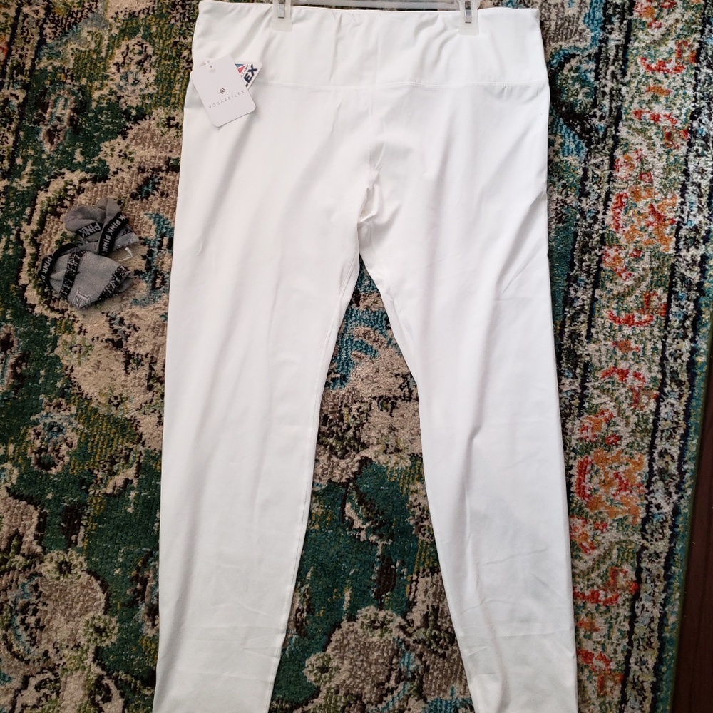White leggings